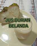 Jus Durian Belanda