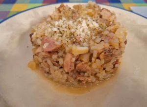 Una foto de Risotto Konjac de Pollo