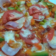 A picture of Chapati Pizza.