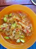 Sayur jipang / labu siam (sayurnya nasi liwet)