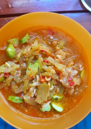 Foto resep Sayur jipang / labu siam (sayurnya nasi liwet)