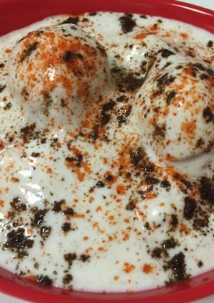 A picture of Dahi Phulki Recipe.