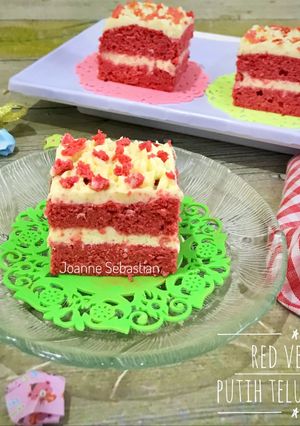 Foto resep Red Velvet Putih Telur Ketofy -keto