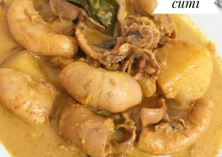  Resep  Kalio cumi gulai cumi oleh Chindy LF Cookpad