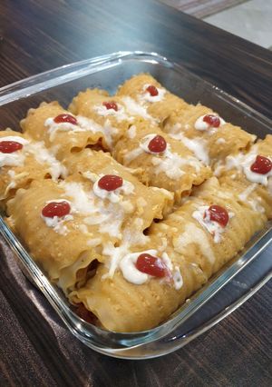 عکسی از دستور لازانیا رولی