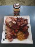 Boneless Pork joint with Apple sauce