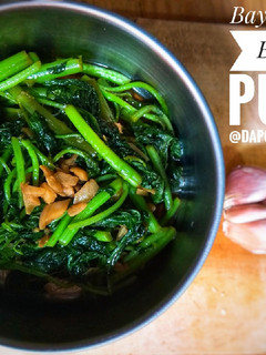 Foto resep Bayam Tumis Bawang Putih
