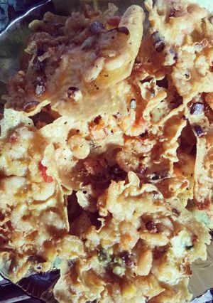 Foto resep Udang mandi tepung(peyek udang) ala bunda sakha