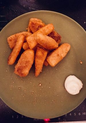 Hình của món Cá ngừ chiên giòn.