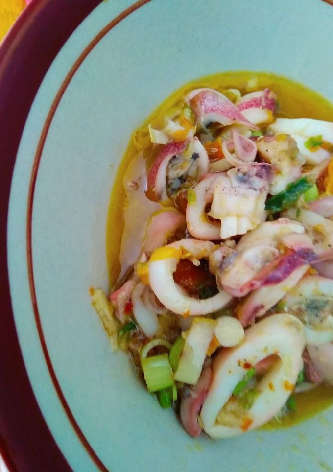 Foto resep Asin cumi sambal matah