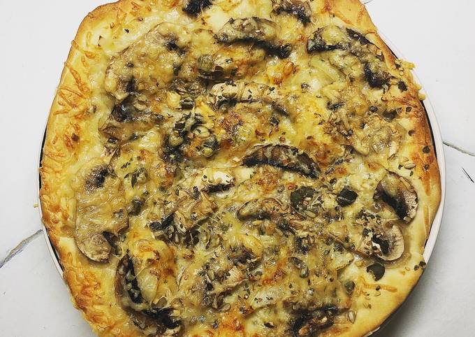 Méthode simple pour Faire Rapidité Pizza aux champignons