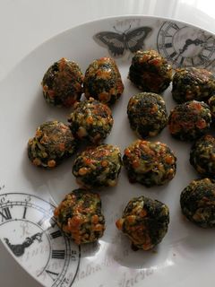 Una foto de Bolitas de espinacas