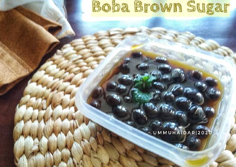 Bagaimana Bikin Boba Brown Sugar Anti Gagal