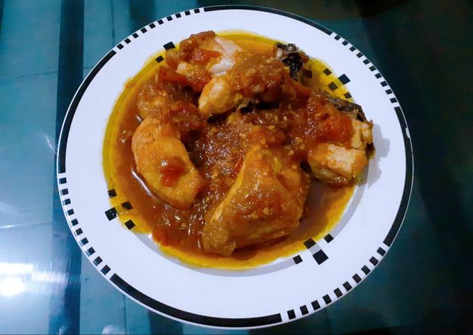 Ayam dada bumbu balado