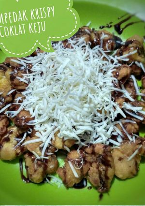 Foto resep Cempedak krispy coklat keju #buah_tahunan