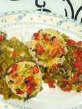 Boudin blanc farcie au four
