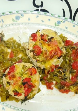 Une photo de Boudin blanc farcie au four