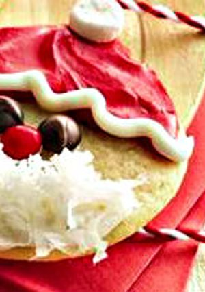 A picture of Cookie Santa.