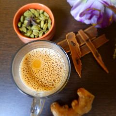 A picture of Chai Karak of UAE.