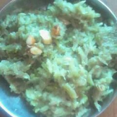 A picture of Lauki ka halwa.
