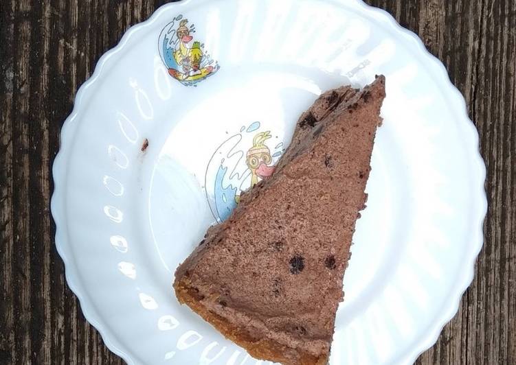 Simple Chocolate Pie (tanpa oven)