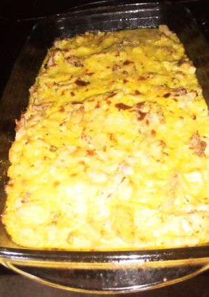صورة لوصفة 😋ڨرتا بطاطا بدجاج 😋
