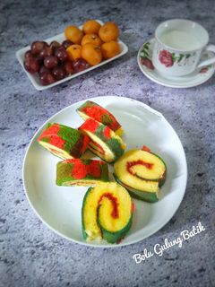 Foto resep Bolu Gulung Batik