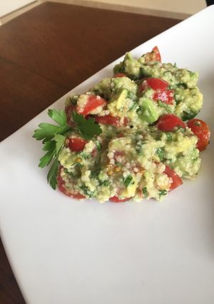 Una foto de Ensalada fresca de cuscus