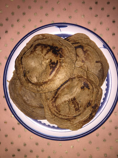 A picture of Chocolate pancakes.