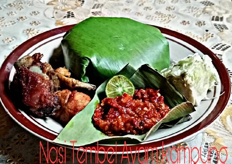 Resep Nasi Timbe ayam kampung, Enak