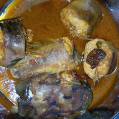 A picture of Fish pepper soup.