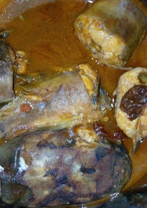 A picture of Fish pepper soup.