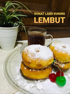 Foto resep Donat Labu Kuning, lembut