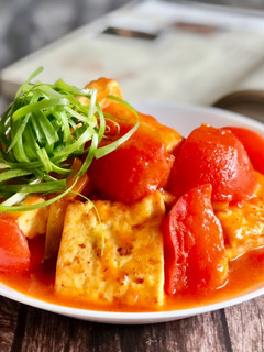 蕃茄燴豆腐 / 家常菜 的食譜成品照片