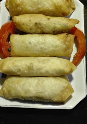 A picture of Chicken Roll.