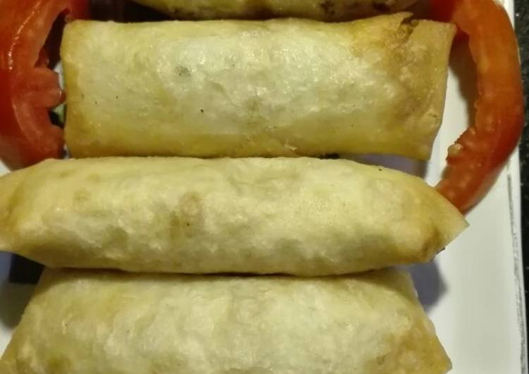 Recipe of Super Quick Homemade Chicken Roll