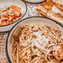 A picture of Spicy Spaghetti Aglio e Olio ala Restaurant.