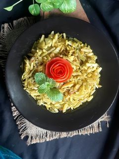 কাঁকরোল-আলুর ভাজি। রেসিপির প্রধান ছবি