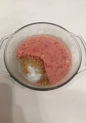 عکسی از دستور تارت هندوانه🥧🍉