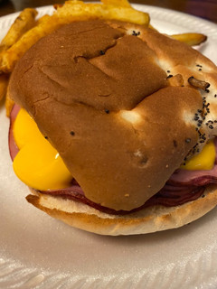 A picture of Arby’s beef and cheddar copycat.