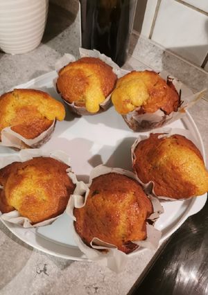 Une photo de Muffins au pépite de chocolat caramel beurre salé