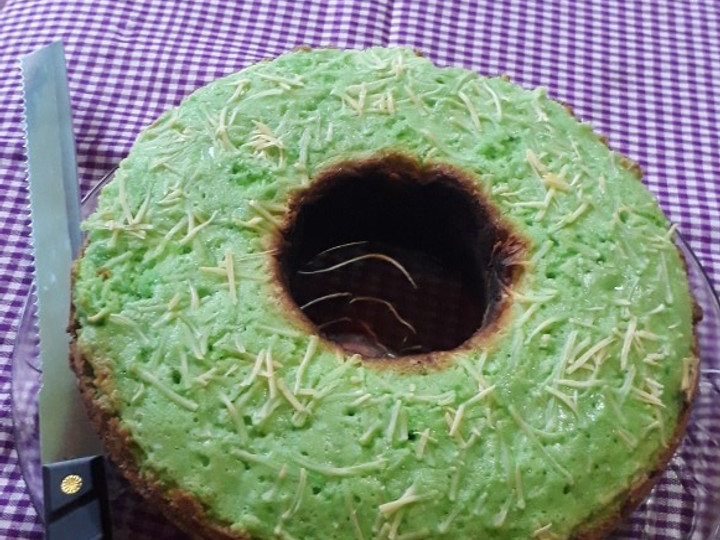 Resep Bolu Panggang Pandan Anti Gagal