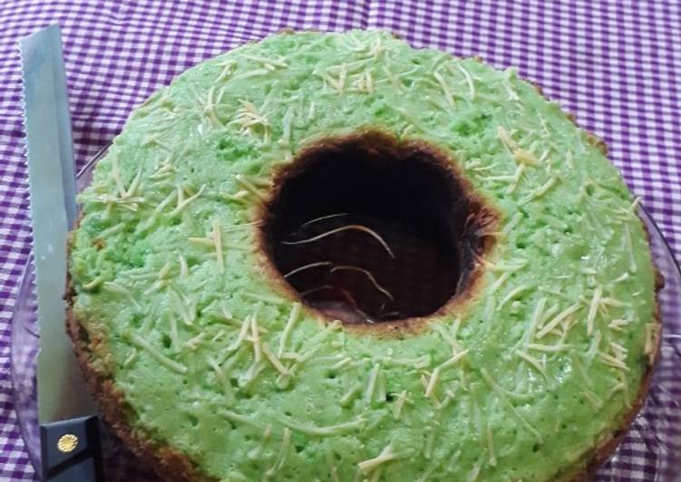 Resep: Bolu Panggang Pandan bunda pasti bisa