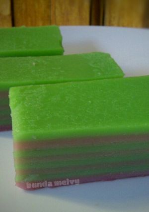Foto resep Kue Lapis Tepung Beras Takaran Gelas