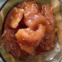 A picture of Singkong gula merah.