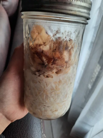 Cara Simple Menyiapkan Resep  Apple Cinnamon Crunch Overnight Oats yang Bisa Manjain Lidah, Enak Banget