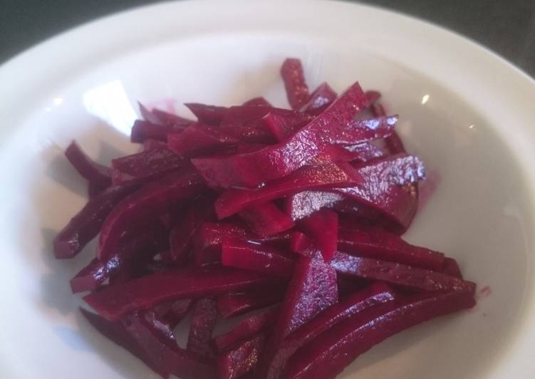 木可發表的涼拌甜菜根食譜 Cookpad