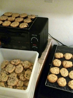 A picture of Chewy chocolate chip cookies.