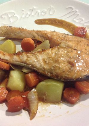 Foto principal de Salmón al horno con salsa Teriyaki