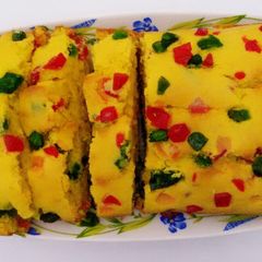 A picture of Britania cake /Tutti futti cake.